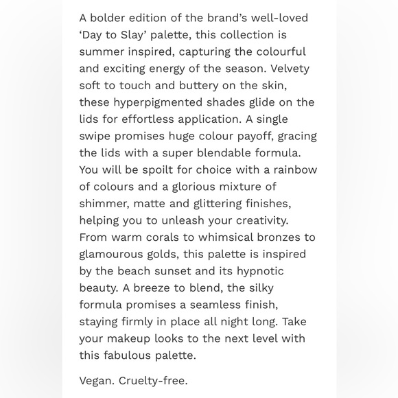 ICONIC LONDON - Sunset to Sunrise Eyeshadow Palette - Picture 5 of 11